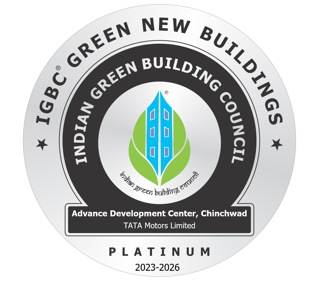 Tata Motors Platinum Plaque